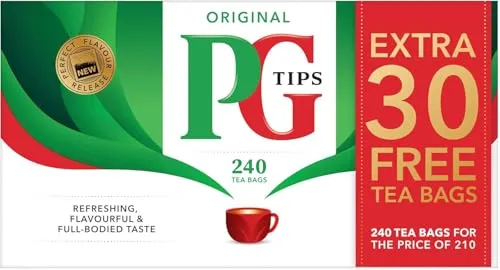 PG TIPS - Schwarzer Tee, (1 X 240 PCS)