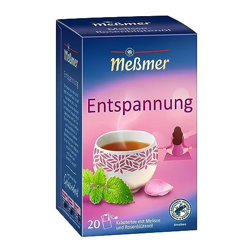 Meßmer ENTSPANNUNG | Rooibos-Melisse-Rosenblütenöl