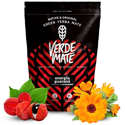 Mate Tee Verde Mate Green Energia Guarana 500g