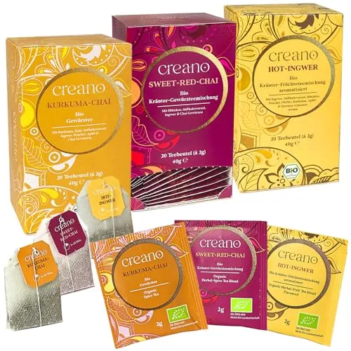 Creano Bio Kräutertee Set „Spicy“